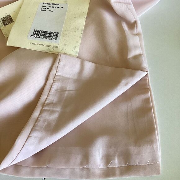 NEW LanTing Bride Pale Pink MOB Two Piece Set Size 10 NWT - Picture 16 of 16